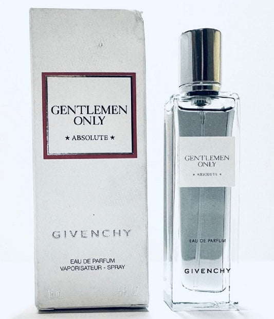 GENTLEMEN ONLY ABSOLUTE (WHITE) * Givenchy 0.5 oz / 15 ml EDP Men Cologne Spray