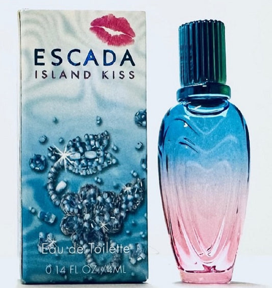 ISLAND KISS * Escada 0.14 oz / 4 ml Mini Eau de Toilette Women Perfume Splash