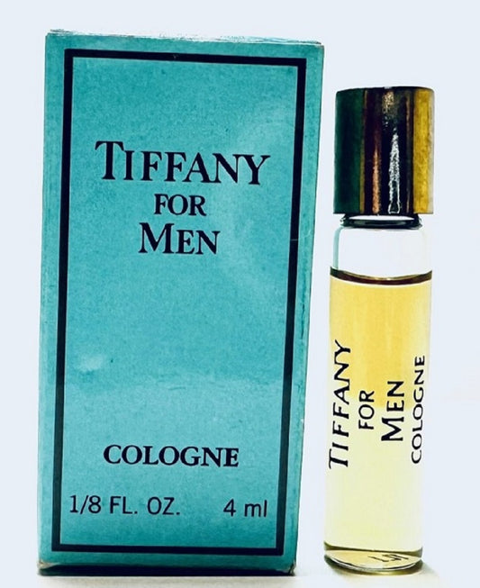 TIFFANY FOR MEN * Tiffany & Co. 0.13 oz / 4 ml Mini Men Cologbe Splash