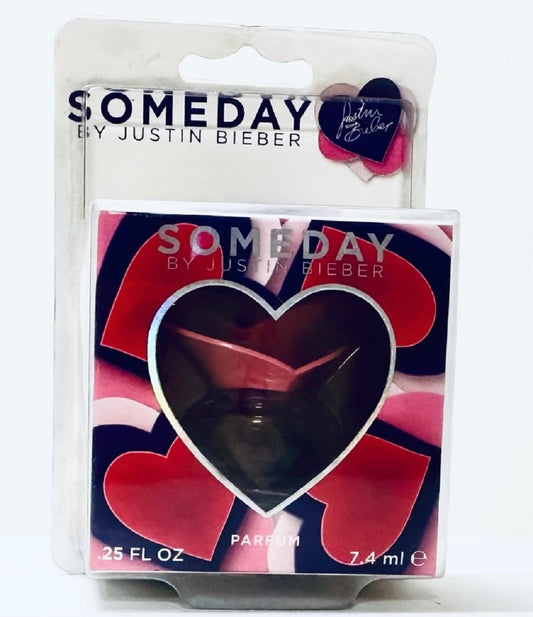 SOMEDAY * Justin Bieber 0.25 oz / 7.4 ml Mini Parfum Women Splash