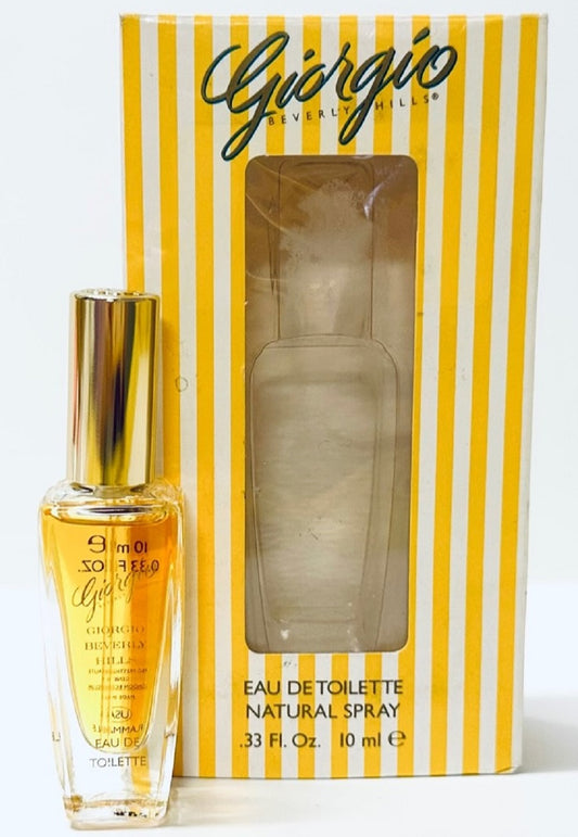 GIORGIO * Giorgio Beverly Hills 0.33 oz / 10 ml Mini EDT Women Spray