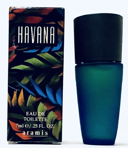 HAVANA * Aramis 0.25 oz / 7 ml Mini Eau de Toilette (EDT) Men Cologne Splash