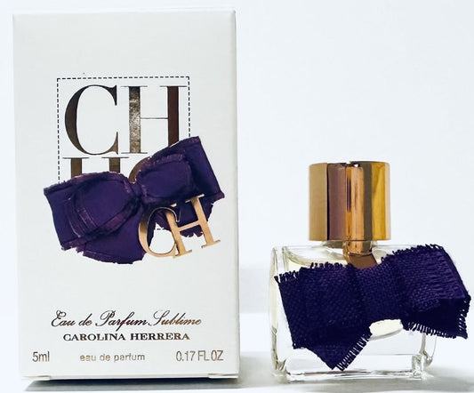 CH SUBLIME * Carolina Herrera 0.17 oz / 5 ml Mini EDP Women Perfume Splash
