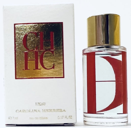 CH L' EAU * Carolina Herrera 0.17 oz / 5 ml Mini EDT Women Perfume Splash