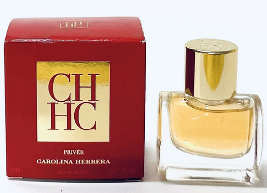 CH PRIVE "PRIVEE" * Carolina Herrera 0.17 oz / 5ml Mini EDP Women Perfume Splash