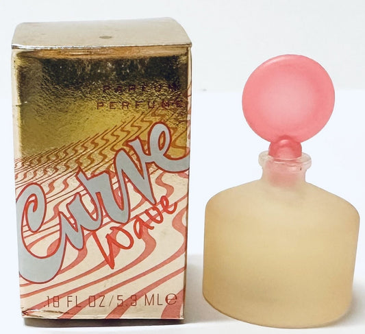 CURVE WAVE * Liz Claiborne 0.18 oz / 5.3 ml Mini EDT Women Perfume Splash