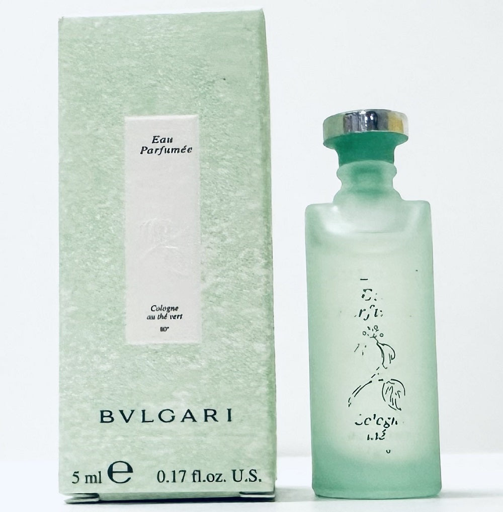 AU THE VERT (GREEN-TEA) * Bvlgari Eau Parfumee 0.17 oz Mini EDC Perfume Splash
