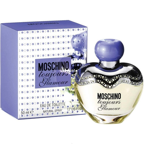 TOUJOURS GLAMOUR * Moschino 1.7 oz / 50 ml Eau de Toilette Women Perfume Spray