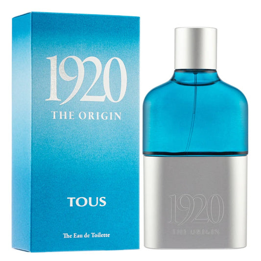 TOUS 1920 THE ORIGIN (Blue) 3.4 oz / 100 ml Eau de Toilette " EDT " Men Cologne