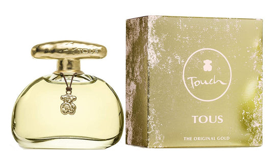 TOUS TOUCH " The Original GOLD" 3.4 oz / 100 ml EDT Women Perfume Spray