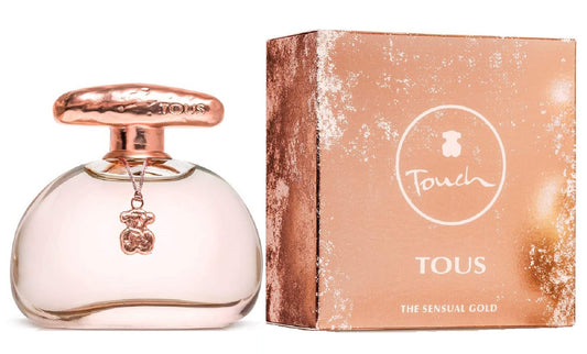 TOUS TOUCH " The Sensual GOLD" 3.4 oz / 100 ml EDT Women Perfume Spray