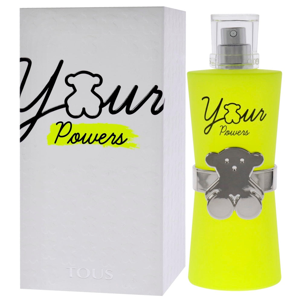 YOUR POWERS * Tous 3.0 oz / 90 ml Eau de Toilette Women Perfume Spray