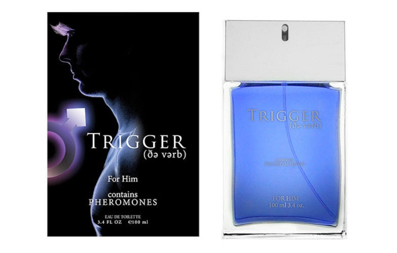 TRIGGER FOR HIM * Trigger 3.4 oz / 100 ml Eau De Toilette Men Cologne Spray