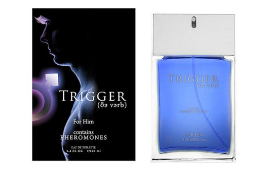 TRIGGER FOR HIM * Trigger 3.4 oz / 100 ml Eau De Toilette Men Cologne Spray