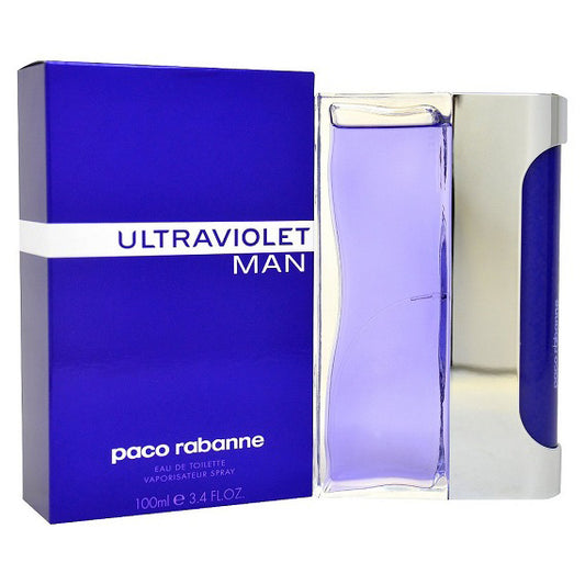 ULTRAVIOLET MAN * Paco Rabanne 3.4 oz / 100 ml Eau De Toilette Men Cologne