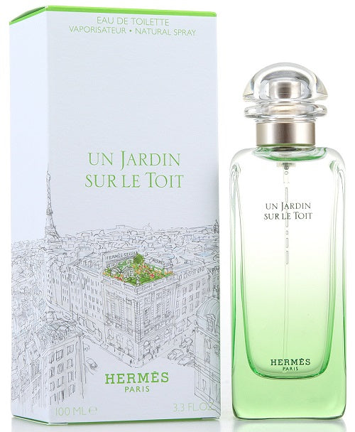 UN JARDIN SUR LE TOIT * Hermes 3.3 oz / 100 ml EDT Women Perfume Spray