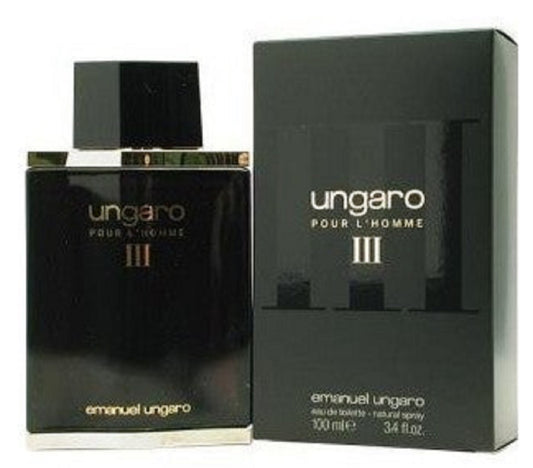 UNGARO POUR L'HOMME III (Classic) * Emanuel Ungaro 3.4 oz EDT Men Cologne