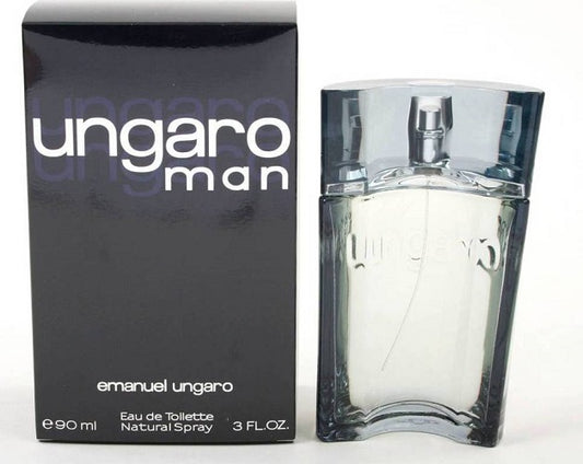 UNGARO MAN * Emanuel Ungaro 3.0 oz / 90 ml Eau De Toilette Men Cologne Spray