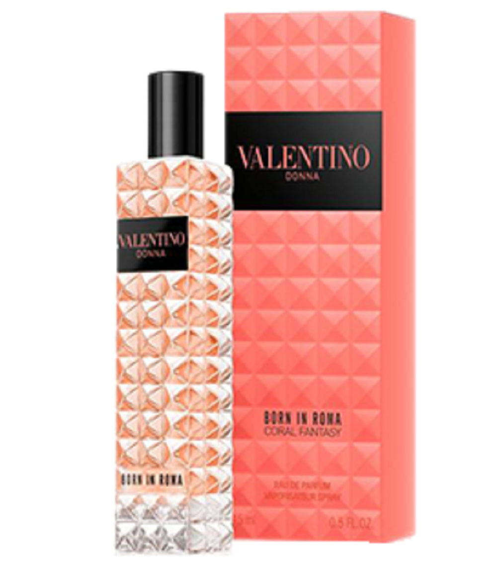 VALENTINO DONNA BORN IN ROMA CORAL FANTASY 0.5 oz / 15 ml EDP Women Spray