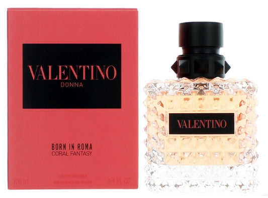 VALENTINO DONNA BORN IN ROMA CORAL FANTASY 3.4 oz / 100 ml EDP Women Spray