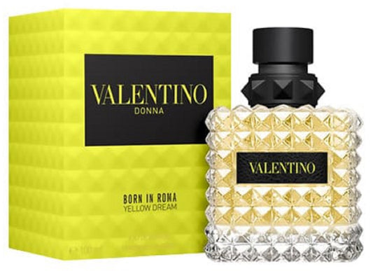 VALENTINO DONNA BORN IN ROMA YELLOW DREAM 3.4 oz / 100ml EDP Women Perfume Spray