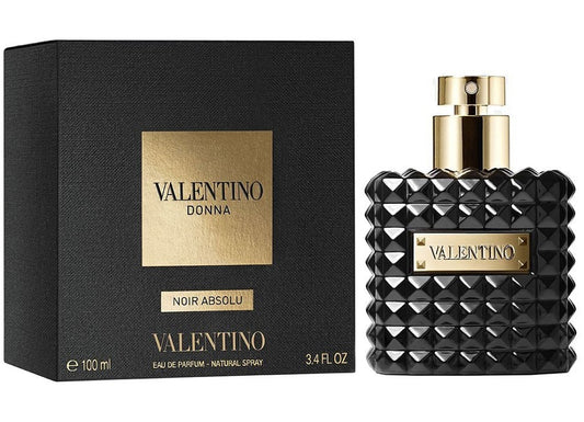 VALENTINO DONNA NOIR ABSOLU 3.4 oz / 100 ml Eau de Parfum Women Perfume Spray
