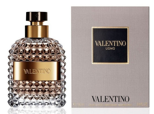 VALENTINO UOMO * Valentino 3.4 oz / 100 ml Eau de Toilette EDT Men Cologne Spray
