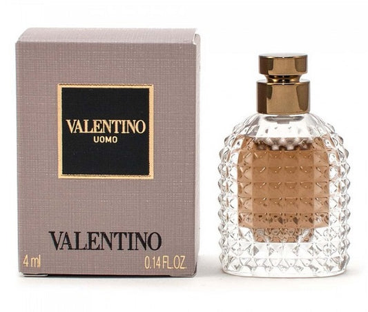 VALENTINO UOMO * Valentino 0.14 oz / 4 ml EDT Miniature Men Cologne Splash