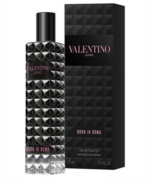 VALENTINO UOMO BORN IN ROMA * Valentino 0.5 oz / 15 ml EDT Men Cologne Spray