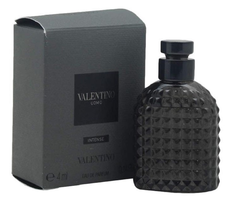 VALENTINO UOMO INTENSE * Valentino 0.14 oz / 4 ml EDP Miniature Men Splash