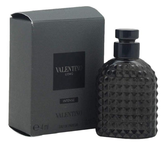 VALENTINO UOMO INTENSE * Valentino 0.14 oz / 4 ml EDP Miniature Men Splash