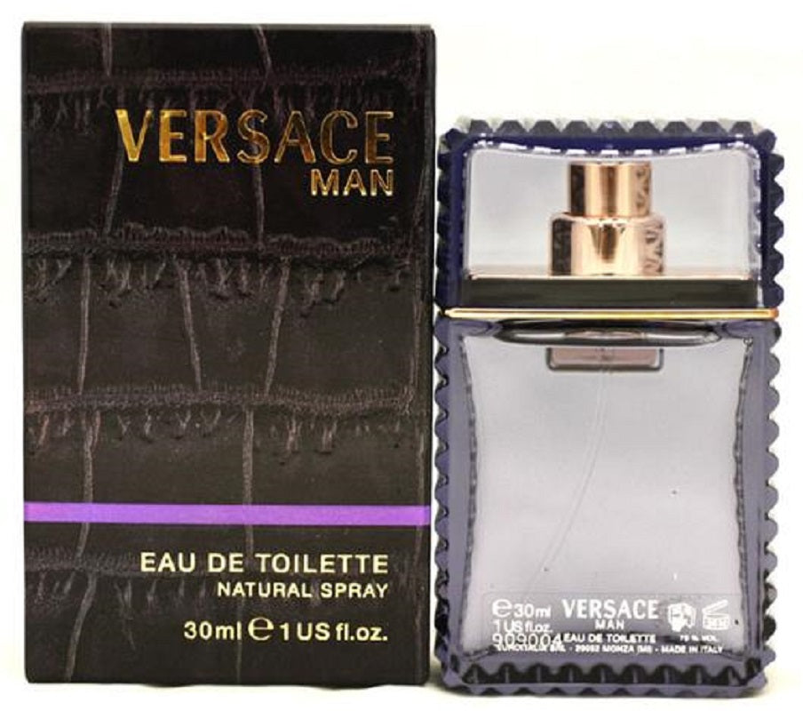VERSACE MAN * Versace 1.0 oz / 30 ml Eau de Toilette Men Cologne Spray