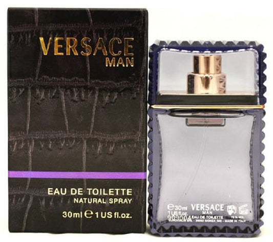 VERSACE MAN * Versace 1.0 oz / 30 ml Eau de Toilette Men Cologne Spray