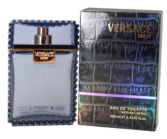 VERSACE MAN * Versace 3.4 oz / 100 ml Eau de Toilette Men Cologne Spray