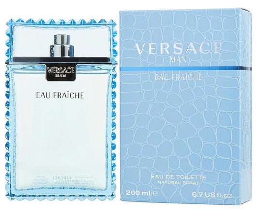 VERSACE MAN EAU FRAICHE * Versace 6.7 oz / 200 ml EDT Men Cologne Spray