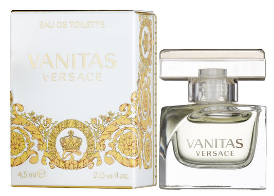 VANITAS * Versace 0.15 oz / 4.5 ml Miniature EDT Women Perfume Splash