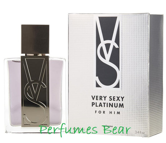 VERY SEXY PLATINUM * Victoria's Secret 3.4 oz / 100 ml Cologne Men Spray