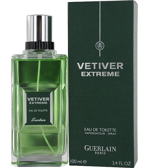 VETIVER EXTREME * Guerlain 3.4 oz / 100 ml Eau de Toilette Men Cologne Spray