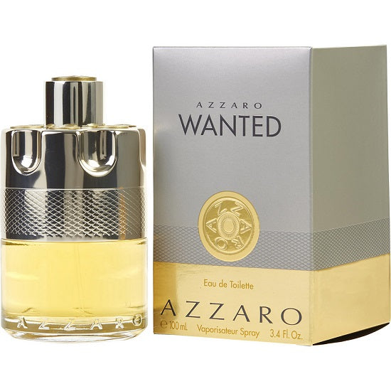 WANTED * Azzaro 3.4 oz / 100 ml Eau de Toilette (EDT) Men Cologne Spray