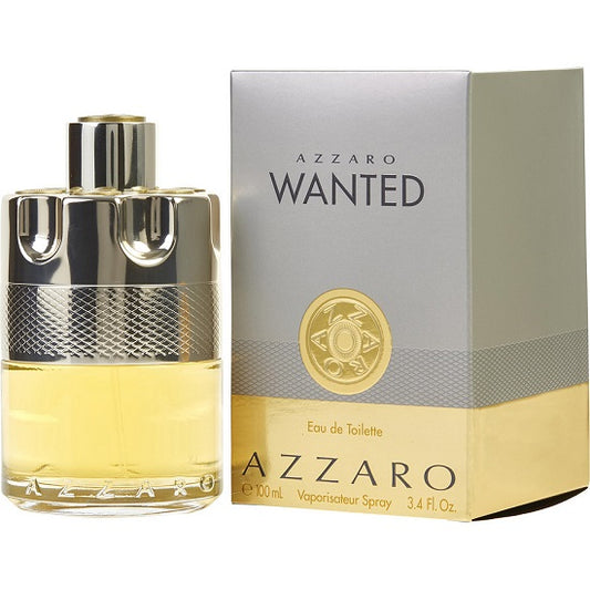 WANTED * Azzaro 3.4 oz / 100 ml Eau de Toilette (EDT) Men Cologne Spray