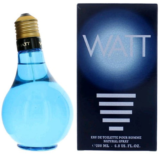 WATT BLUE * Cofinluxe 6.8 oz / 200 ml Eau de Toilette Men Spray
