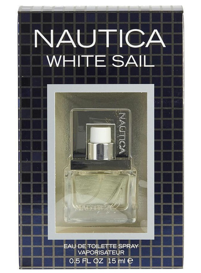 WHITE SAIL * Nautica 0.5 oz / 15 ml Eau de Toilette Men Cologne Spray