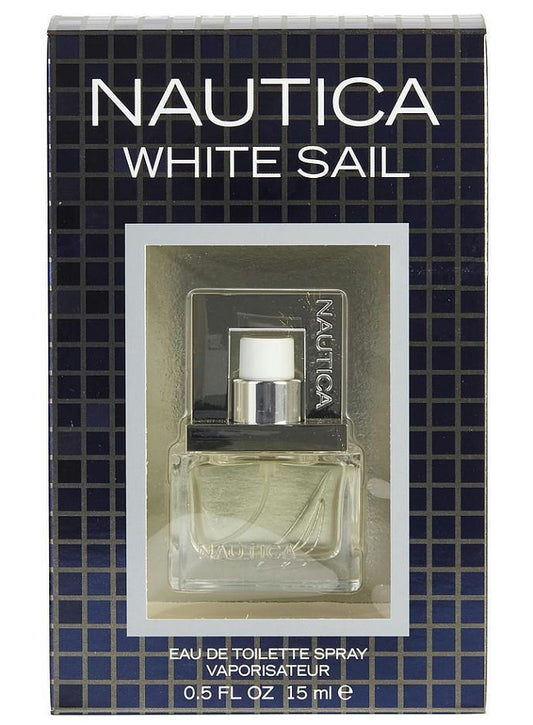 WHITE SAIL * Nautica 0.5 oz / 15 ml Eau de Toilette Men Cologne Spray