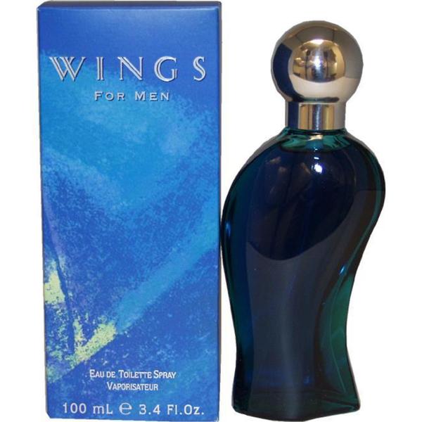 WINGS * Giorgio Beverly Hills 3.4 oz / 100 ml Eau de Toilette Men Cologne Spray