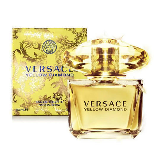 YELLOW DIAMOND * Versace 3.0 oz / 90 ml Eau de Toilette Women Perfume Spray