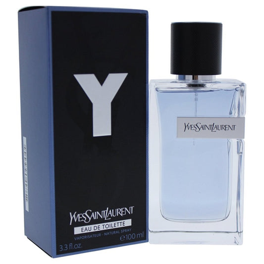 Yves Saint Laurent " Y " 3.3 oz / 100 ml Eau de Toilette (EDT) Men Cologne Spray