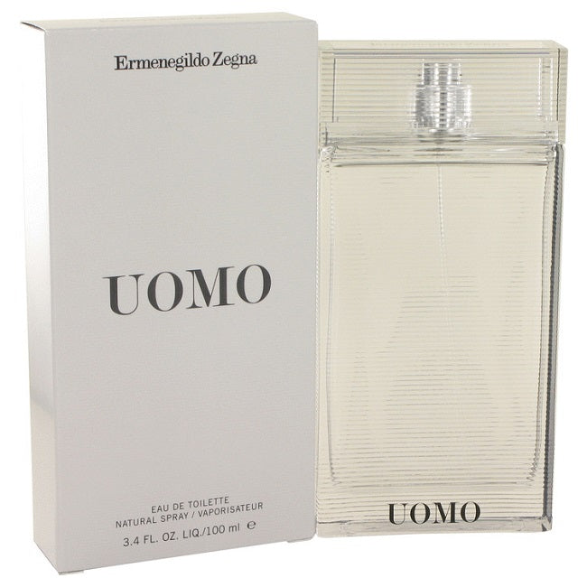 UOMO * Ermenegildo Zegna 3.4 oz / 100 ml Eau de Toilette "EDT" Men Cologne Spray